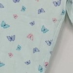 Vorschaubild 8 von Kinder Leggings Mintgrün Schmetterling Muster Gr. 116 Hose