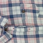 Vorschaubild 5 von Hemdbluse Kinder Mehrfarbig Gr. 116 Baumwolle Kariert Casual Langarm Knopf