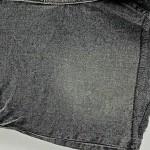 Vorschaubild 3 von Jeans Shorts Kinder Mädchen Schwarz Fransen Baumwolle Gr. 158