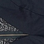 Vorschaubild 3 von Bustier Damen Gr 38 Schwarz Spitze Party Ärmellos Viskose
