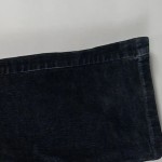 Vorschaubild 2 von Herren Cordhose Blau Uni Freizeit Stretch Gr. W30 46 S