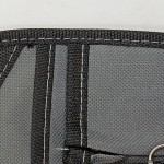 Vorschaubild 2 von Gürteltasche Herren Grau Stoff Uni Praktisch Freizeit 27cm