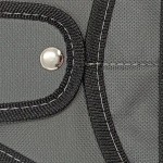 Vorschaubild 3 von Gürteltasche Herren Grau Stoff Uni Praktisch Freizeit 27cm