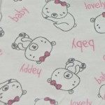 Vorschaubild 3 von Baby Leggings Hose Weiß Rosa Bären Motiv Gr. 62