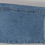Vorschaubild 4 von Ripped Jeans Kinder Blau Gr. 152 Baumwolle Uni Casual 32 cm Reißverschluss