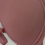 Vorschaubild 4 von Bikini-Oberteil Damen Gr. 40/L Braun Polyester Uni Feminin Ärmellos Träger