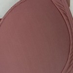 Vorschaubild 5 von Bikini-Oberteil Damen Gr. 40/L Braun Polyester Uni Feminin Ärmellos Träger