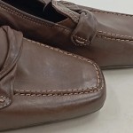 Vorschaubild 3 von Damen Loafer Slipper Halbschuhe Braun Leder Gr. 37.5