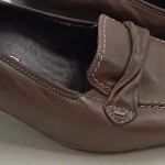 Vorschaubild 4 von Damen Loafer Slipper Halbschuhe Braun Leder Gr. 37.5