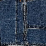 Vorschaubild 5 von Jeanskleid Kinder Gr. 134 Blau Baumwolle Polyester Elasthan Casual