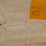 Vorschaubild 7 von Herren Fleecepullover Beige Gr. 46 S Outdoor Brusttasche