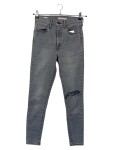 Vorschaubild 1 von Mile High Super Skinny Jeans Damen W28 Grau Riss Knie