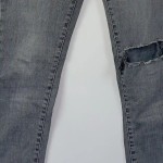 Vorschaubild 3 von Mile High Super Skinny Jeans Damen W28 Grau Riss Knie