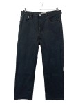 Vorschaubild 1 von Ribcage Straight Ankle Jeans Damen W33 Schwarz Straight Leg