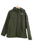 Vorschaubild 1 von Herren Softshelljacke mit Kapuze Gr. 54 XXL Outdoor Grün