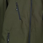 Vorschaubild 4 von Herren Softshelljacke mit Kapuze Gr. 54 XXL Outdoor Grün