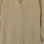Vorschaubild 2 von Hosenanzug Beige Zweiteiler Set Damen Gr. 38 M Eleganter Anzug