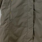 Vorschaubild 3 von Parka Kinder Oliv Gr. 152 Uni Outdoor Kapuze Nylon Polyester