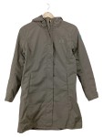 Vorschaubild 1 von Parka Kinder Braun Gr. 152 Polyamid Uni Outdoor Kapuze Nylon Polyester
