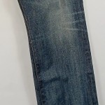 Vorschaubild 4 von 501 Herren Jeans Straight Leg Blau W36 L30 Knopfleiste Baumwolle