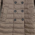 Vorschaubild 4 von Steppmantel Damen Beige Gr. 42/XL Polyamid Uni Casual Langarm Freizeit