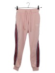 Vorschaubild 1 von Jogginghose Damen Hose Sportlich Casual Rosa Logo Baumwolle Gr. 34 XS