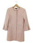 Vorschaubild 1 von Übergangsmantel Damen Rosa Gr. 34 XS 3/4 Arm Falten Femininer Casual