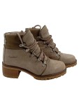 Vorschaubild 1 von Outdoorschuhe Damen Wildleder Wanderschuhe Braun Gr. 39 Schnürung