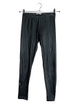 Vorschaubild 1 von Glitzer Leggings Kinder Mädchen Freizeit Hose Schwarz Gr. 152