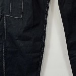 Vorschaubild 4 von Damen Cargohose Schwarz Gr. 40 L31 W31 Baumwolle Casual