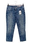 Vorschaubild 1 von Jeans Shorts Damen Blau Grafisch Muster W30 38 M Baumwolle Casual