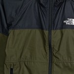 Vorschaubild 4 von Windjacke Kinder Gr. 152 Grün Polyester Logo-Print Outdoor Kapuze