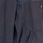 Vorschaubild 4 von Sweatjacke Herren Kapuze Logo Print Schwarz Gr. 54 XXL