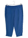 Vorschaubild 1 von Jogginghose Damen Blau Gr. 42 L26 Casual Rippstrick Freizeit