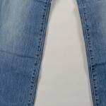 Vorschaubild 4 von Bootcut Jeans Herren Gr. W30/46/S Blau Baumwolle Uni Casual Alltag Boot Fit