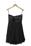 Vorschaubild 1 von Abendkleid Damen 38/M Schwarz Elegant Glamourös Pailletten