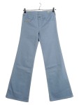 Vorschaubild 1 von Bootcut Jeans Damen Gr. W28/36/S Blau Baumwolle Uni Casual Freizeit YBO