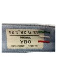 Vorschaubild 2 von Bootcut Jeans Damen Gr. W28/36/S Blau Baumwolle Uni Casual Freizeit YBO