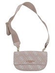 Vorschaubild 1 von Umhängetasche Damen Rosa Logo Print Freizeit Polyurethan Klein