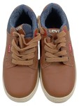 Vorschaubild 2 von Sneaker Low Kinder Braun Kunstleder Schnürung Gr. 36
