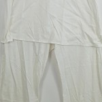 Vorschaubild 4 von Schlafanzug Damen Weiß Gr. 38/M Baumwolle Blumenmuster Romantisch Freizeit