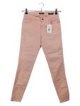 Vorschaubild 1 von Curve X Skinny Mid Jeans Damen W28 Rosa Stretch