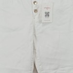 Vorschaubild 4 von 1981 Skinny High Waist Jeans Damen W27 36 S Weiß Knopfleiste