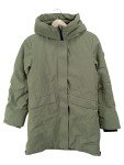 Vorschaubild 1 von Parka Kinder Gr. 164 Oliv Polyester Uni Casual Freizeit Kapuze