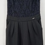 Vorschaubild 3 von Jumpsuit Damen Schwarz Spitze Elegant Abendgarderobe Gr. 34 XS