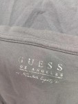Vorschaubild 2 von Langarmshirt Damen Grau Logo Strass Baumwolle Gr. 42 XL Freizeit Shirt