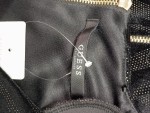 Vorschaubild 2 von Damen Cocktailkleid Gr. 34 XS Schwarz Abstrakt Langarm Minikleid Party