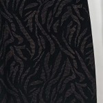 Vorschaubild 3 von Damen Cocktailkleid Gr. 34 XS Schwarz Abstrakt Langarm Minikleid Party