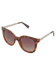 Vorschaubild 1 von GF0351 Damen Sonnenbrille Elegant Tierdruck Kunststoff 6cm