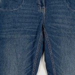 Vorschaubild 3 von Damen Jeans Straight Leg Denim Blau Gr. 33 W33/42 XL